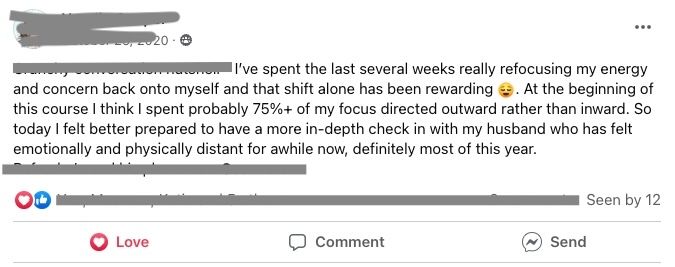 Client message